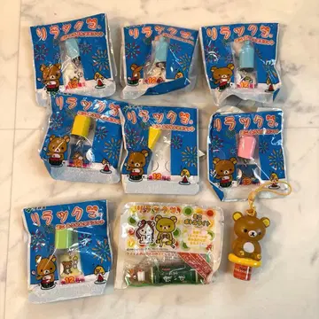 레어! 산엑스 리락쿠마 이토엔 마스코트 스트랩 묶음 판매