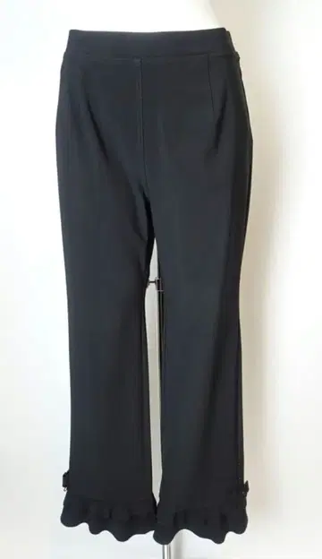 슈퍼 뷰티 2025년 스트레치 프릴 팬츠 네이비 44XL