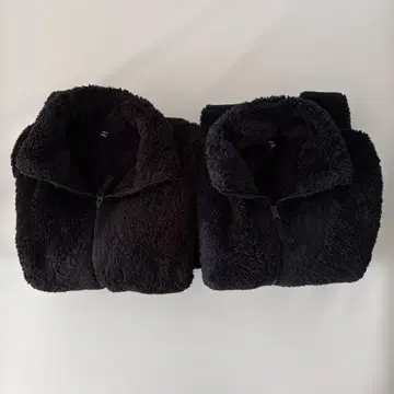 [새상품급] 유니클로 퍼리 리프 플리스 풀집업 자켓 S사이즈 2개 세트