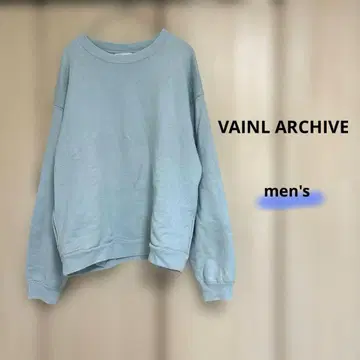VAINL ARCHIVE 라이트 블루 크루넥 트레이닝복