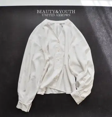 B&Y 유나이티드 애로우즈 드롭 숄더 셔츠 가디건