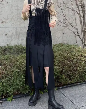 아크 리 맥시 타이트 스커트