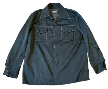 70's USA제 Farah 퍼러 오픈 카라 빈티지 오픈 카라 셔츠