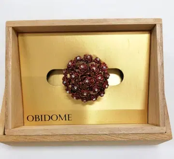 새상품 오비 고정 띠 오카쥬 빨간색 꽃 9