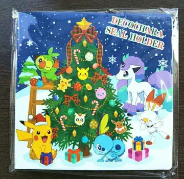 미개봉 새상품 포켓몬 데코 캐릭터 씰 홀더 크리스마스 2020