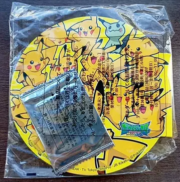 새상품 포켓몬 데코 캐릭터 씰 홀더 피카츄 미미큐