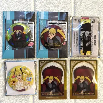 괴수8호 로프트 PLAZA chair 시노미야 키코루 캔뱃지 키링