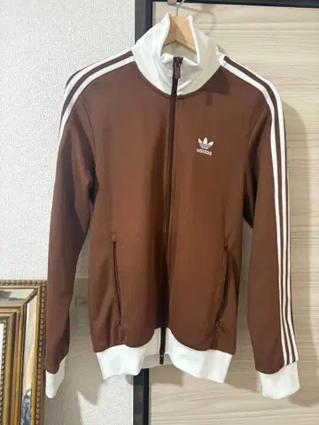adidas 트랙 자켓 브라운 S