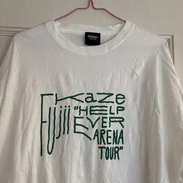 후지이 카제 HELP EVER ARENA TOUR 티셔츠 롱티
