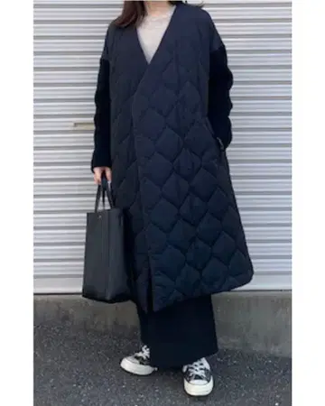 ENFORD 엔폴드 퀼팅 코트 36