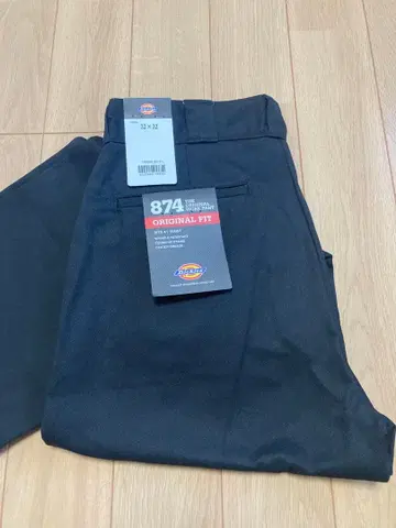 Dickies 874 ORIGINAL FIT 32 x 32 미사용 새상품