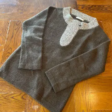 DEUXIEME CLASSE 다크 브라운 스웨터