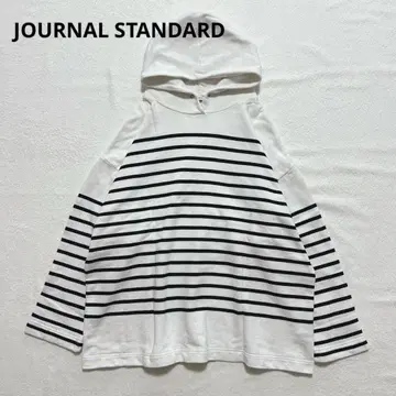 새상품급 JOURNAL STANDARD 우라케보더 후드 풀오버