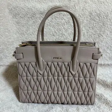 FURLA 핑코메타 2way 퀼팅 핸드백
