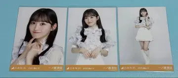 노기자카46 브로마이드 이치노세 미쿠 빅 보타이 블라우스 3종 컴프