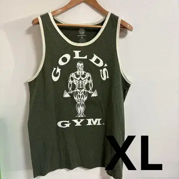 골드짐 린 가슴끈 탱크탑 그린 그린 스즈키 마사 gold's gym