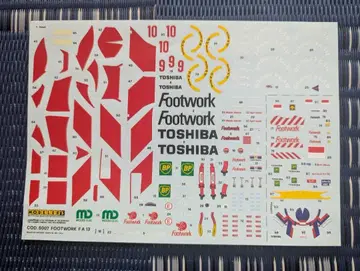 모데라즈 1/20 풋워크 FA13용 데칼