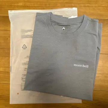 택 포함 새상품 몽벨 롱 슬리브 mont-bell M~XL 그레이