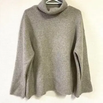 ebure 터틀넥 스웨터 캐시미어 100%