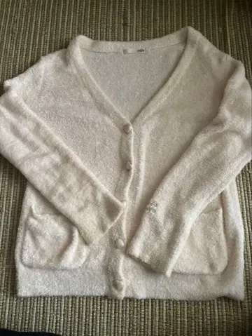 gelato pique 하트 버튼 가디건