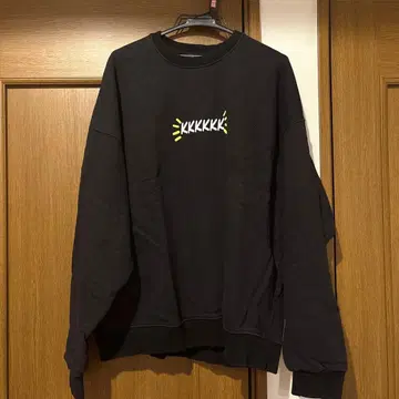 KKKKKK 블랙 맨투맨 3