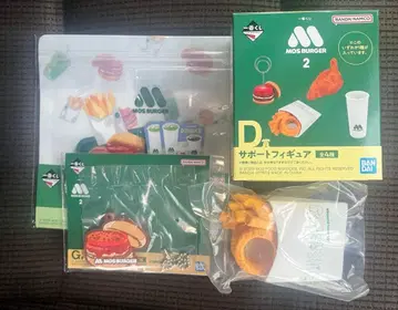 제일복권 모스버거 2 D상 서포트 피규어 오니포테 스탬프 스탠드