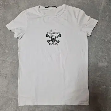 USUALIS 화이트 T셔츠 ITALIA