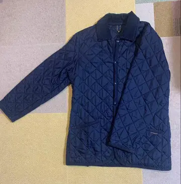 라벤햄 에디피스 별주 퀼팅 자켓 38 네이비