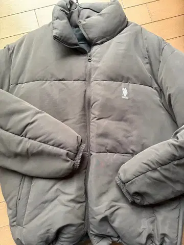 U.S. POLO ASSN. 그레이 다운 자켓 M