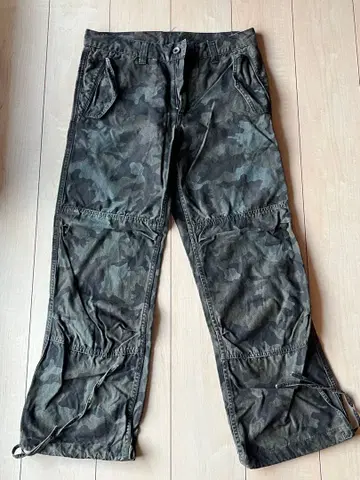 shellac 카모플라쥬 카고 팬츠 L 사이즈