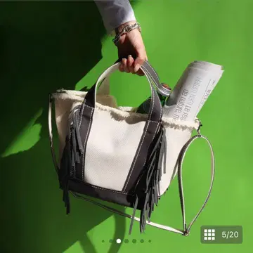 ayako bag EcoSuedeToteBag[S]/gray