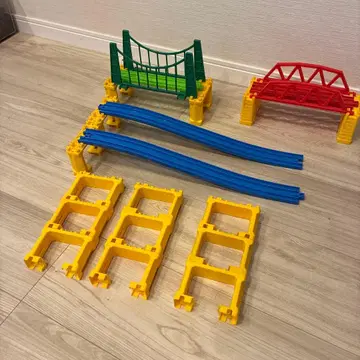 프라레일 [ 철교/교각/뉴 경사 레일 ] 세트