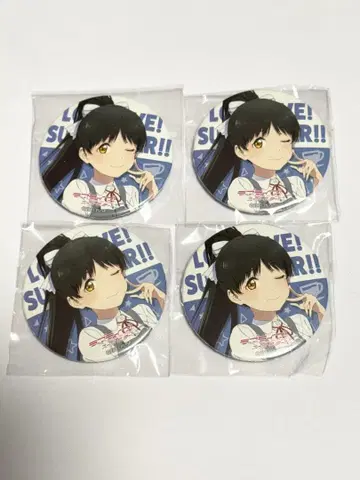 러브 라이브 슈퍼스타 카운트다운 가챠 하즈키 코이 캔뱃지 x 4