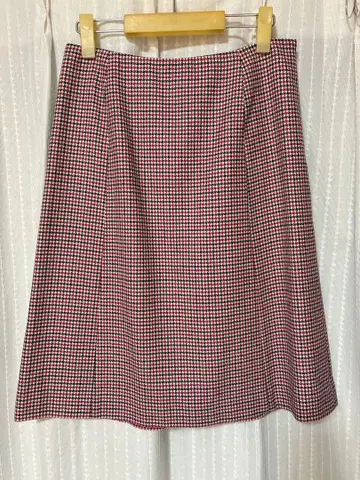 매킨토시 필로소피 체크 스커트