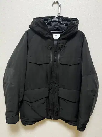 UNIQLO White Mountaineering 다운 자켓 블랙
