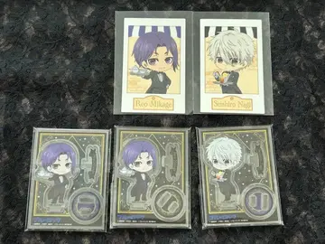 블루 록 나카가이 카페 미카게 레오 나기 세이시로 아크릴 스탠드 폴라 샷