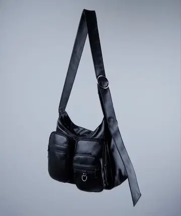 CIASENSE 빅 멀티 포켓 빈티지 디자인 숄더백