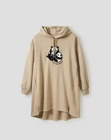 graniph 롤링 팬더즈 쭈리 후드티 원피스