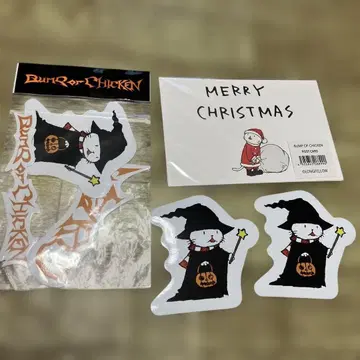 BUMP OF CHICKEN 니콜 스티커 크리스마스 카드