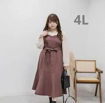 clette 플레어 원피스 리본 포함