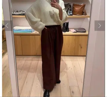 mystic 리본 슬랙스