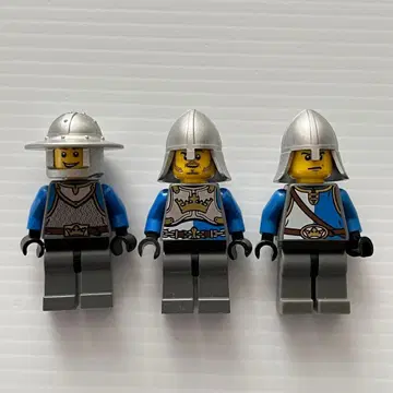 LEGO 레고 미니 피규어 킹덤 캐슬 기사 나이트 3체 정품