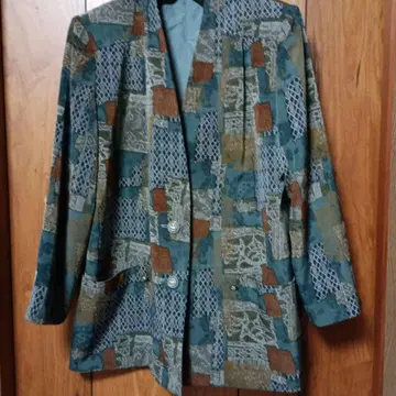 패치워크 테일러드 자켓