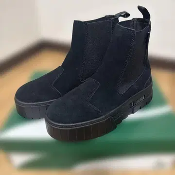 PUMA 사이드 고어 부츠 24.5cm 블랙