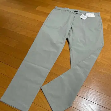 새상품 유니클로 x 띠어리 감동 이지 팬츠 XL 그레이 theory