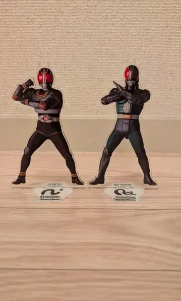 가면라이더전 가면라이더 BLACK & BLACK RX 세트 아크릴 스탠드