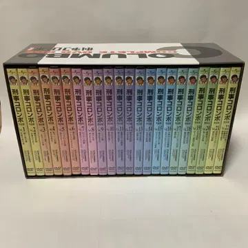 형사 콜롬보 완전판 DVDBOX 23매 세트 전권 리플렛 포함