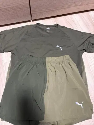 Puma 러닝 셋업 러닝 의류 패스트 R