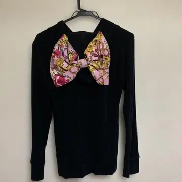 레어 헤이세이 갸루 y2k 00s MARS 주얼 패턴 지퍼 후드티