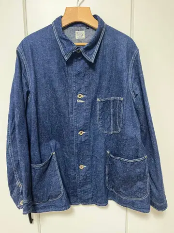 새상품급 orslow 40's 커버올 사이즈 1